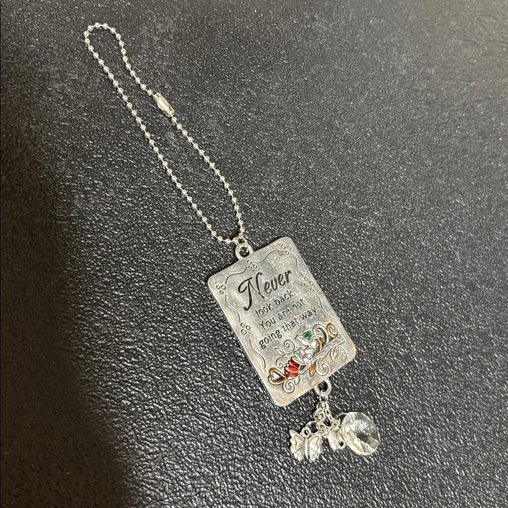 Ganz Guardian Angel Silver Inspirational Pendant Key Chain Car Charm